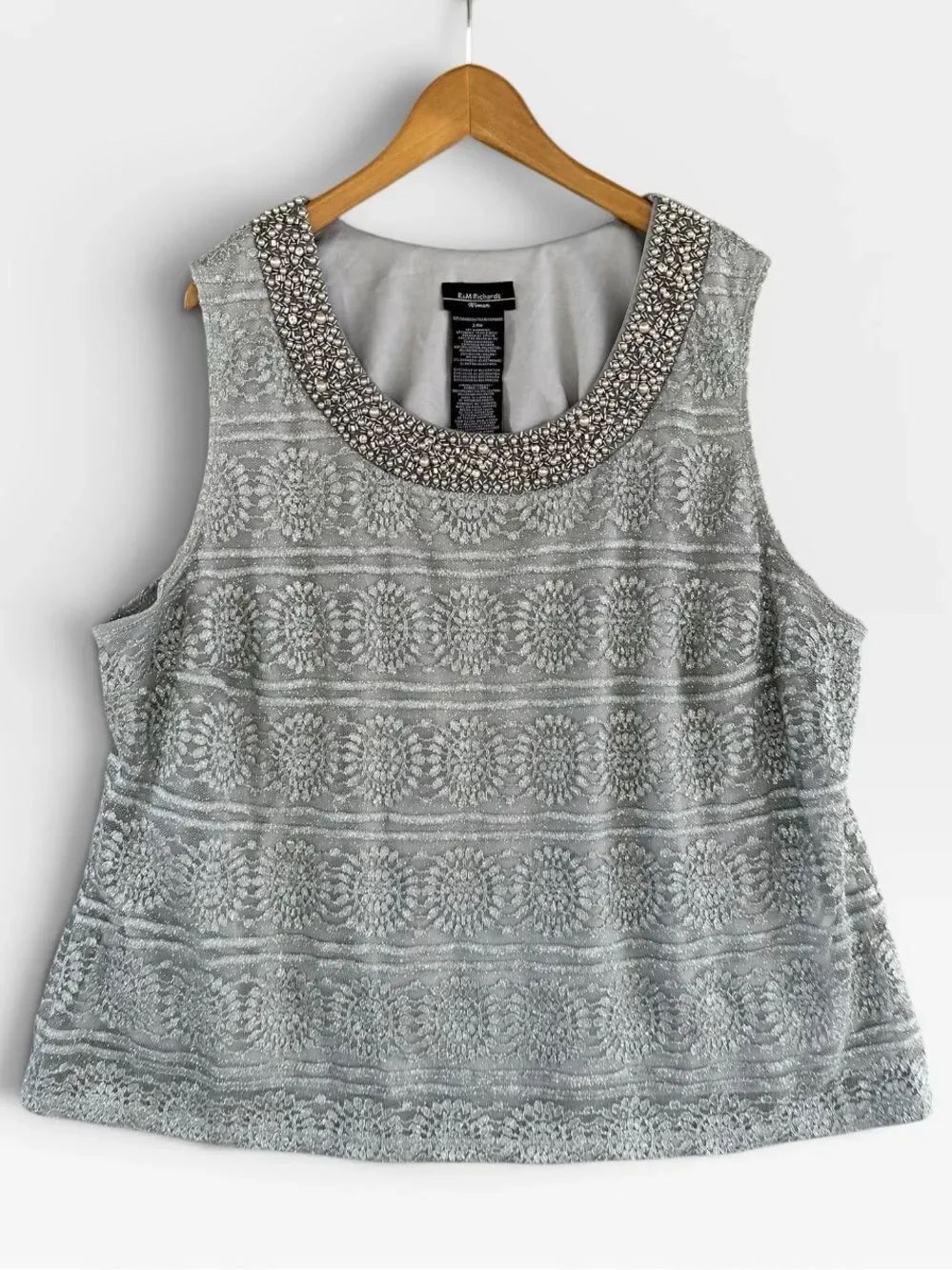 🎉5 for $45🎉 R&M Richards top blouse shirt size 24W